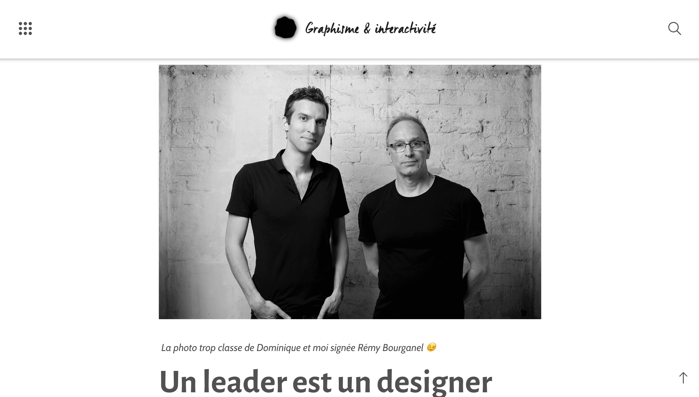 Un leader est un designer