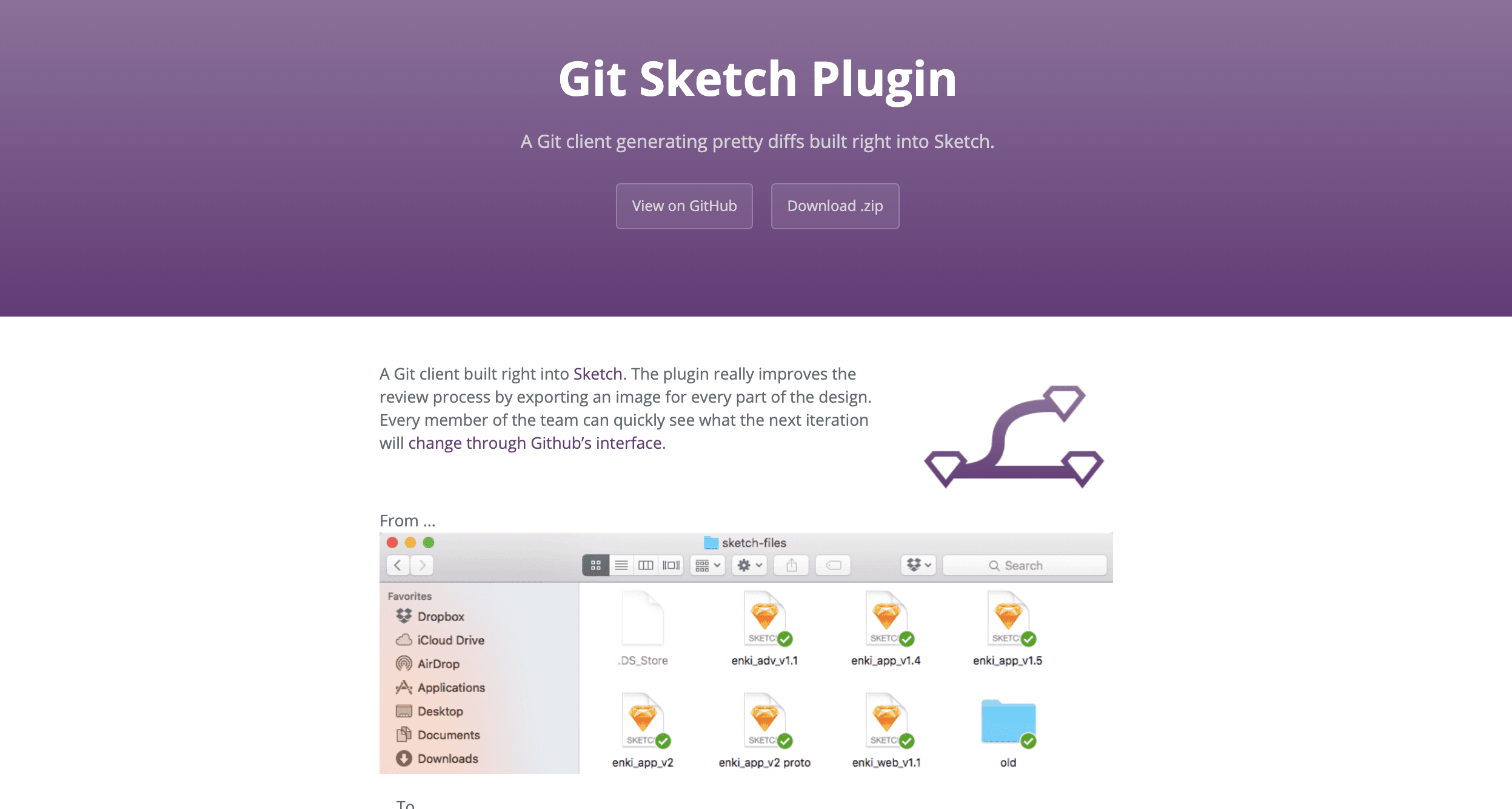 GIT sketch plugin