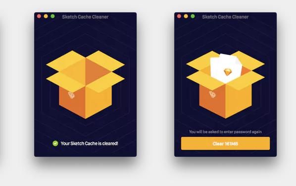SKETCH CASHE CLEANER : Nettoyer le cache de sketch