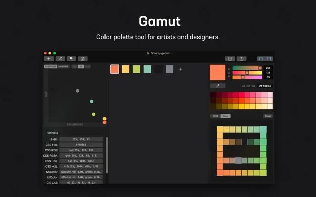GAMUT : GRADIENT macOS