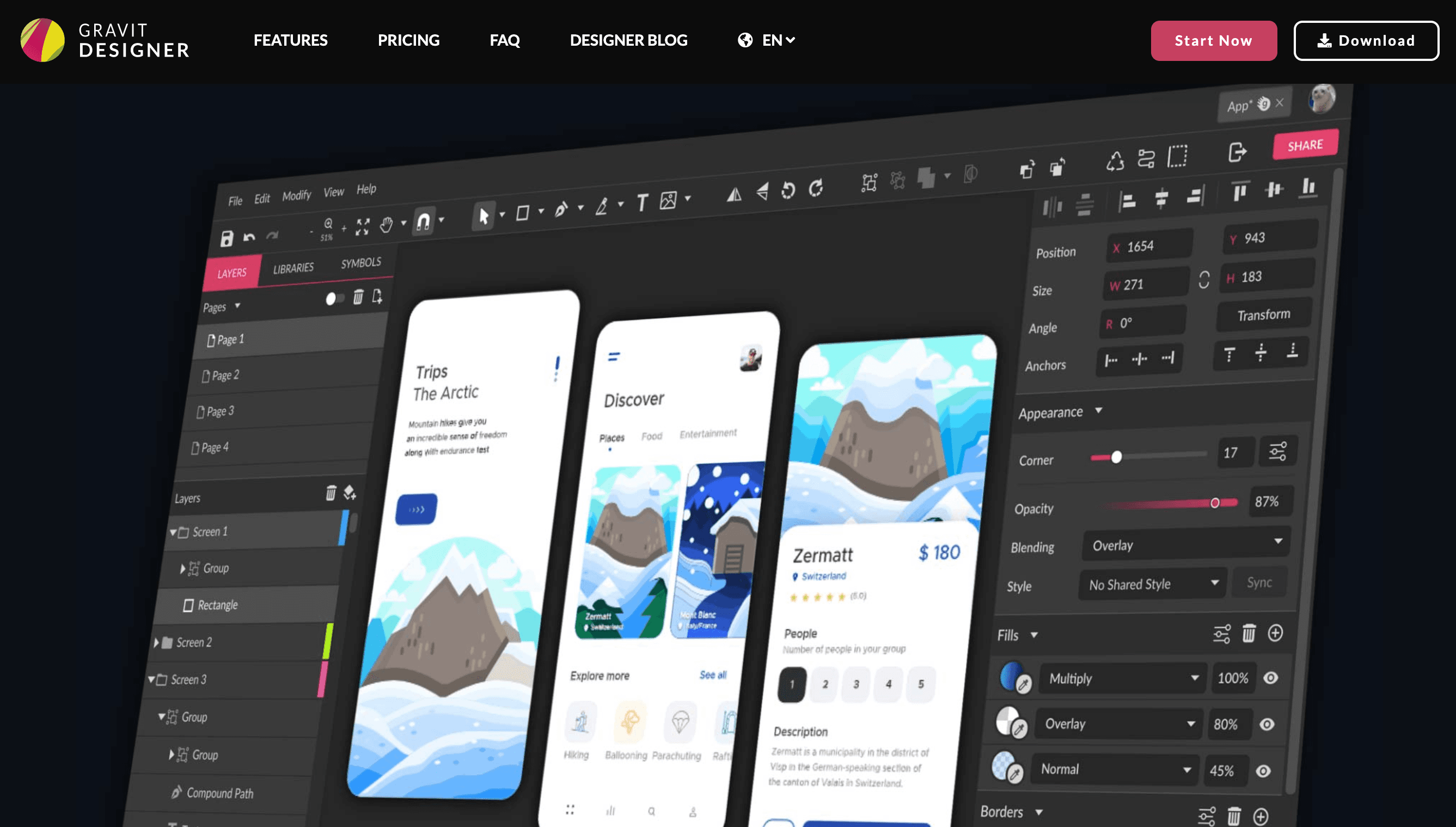 GRAVIT : Outil vectoriel