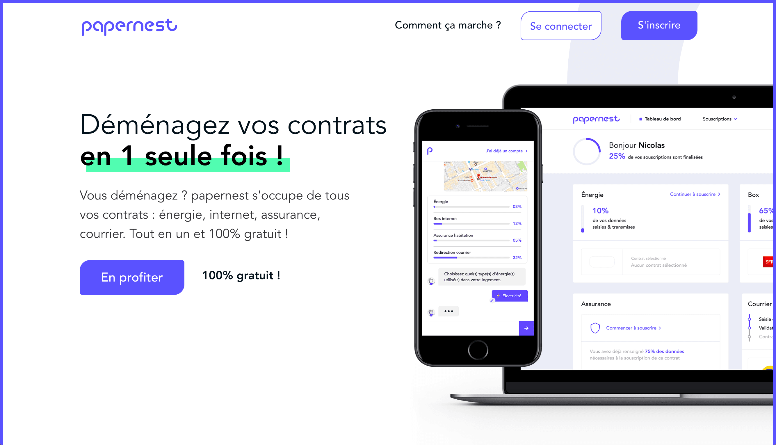 PAPERNEST : démarches administratives