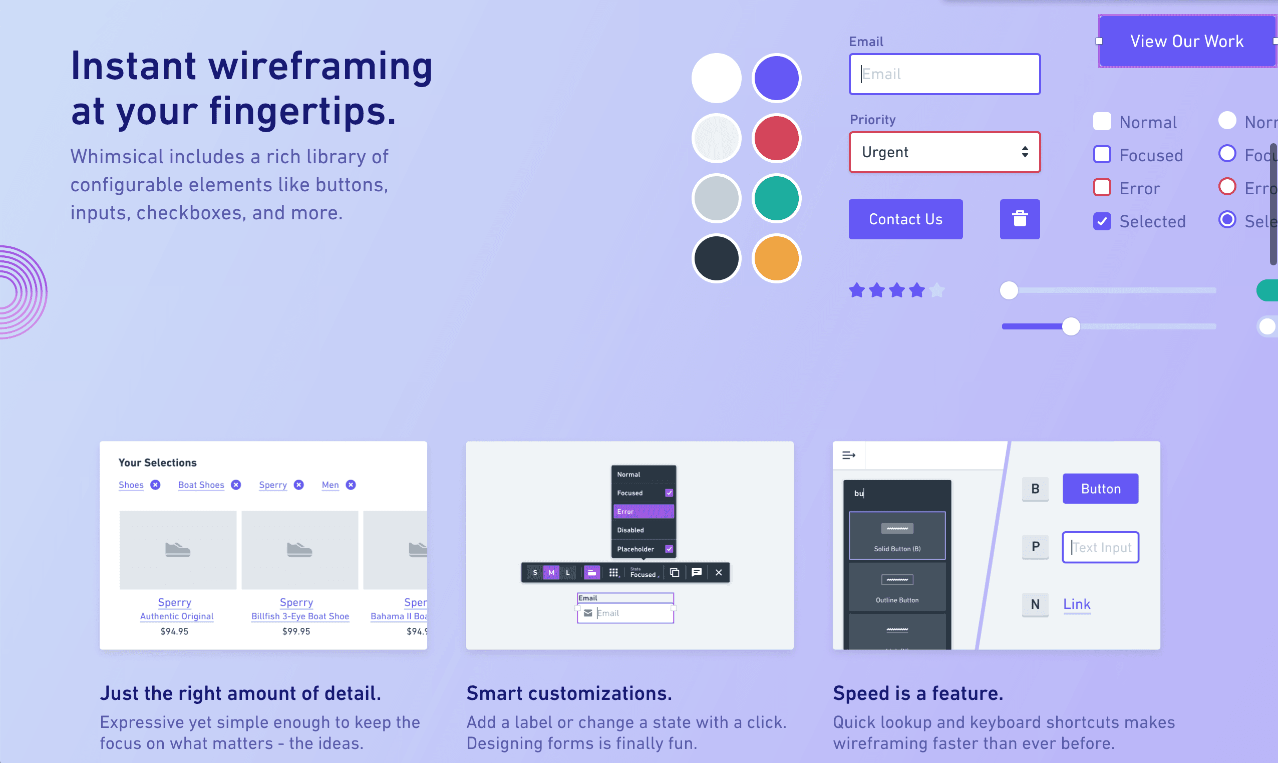 WHIMSICAL : Outil UX