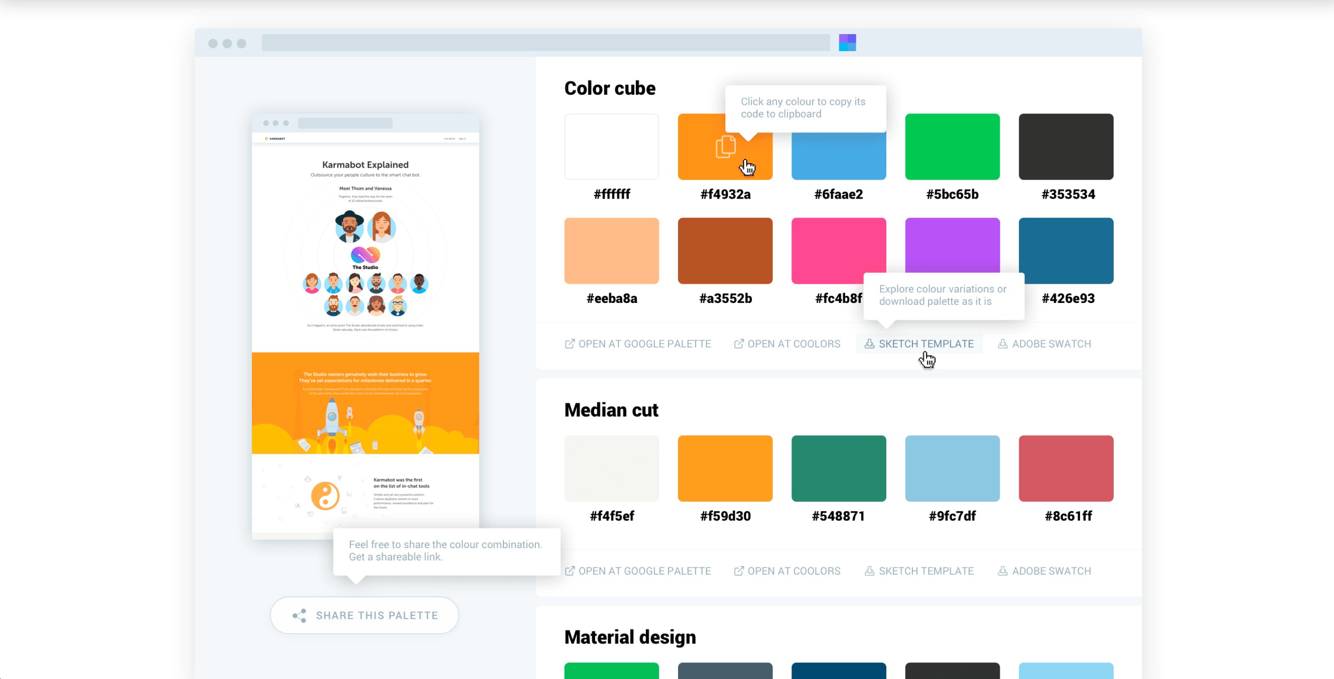 Palette.site