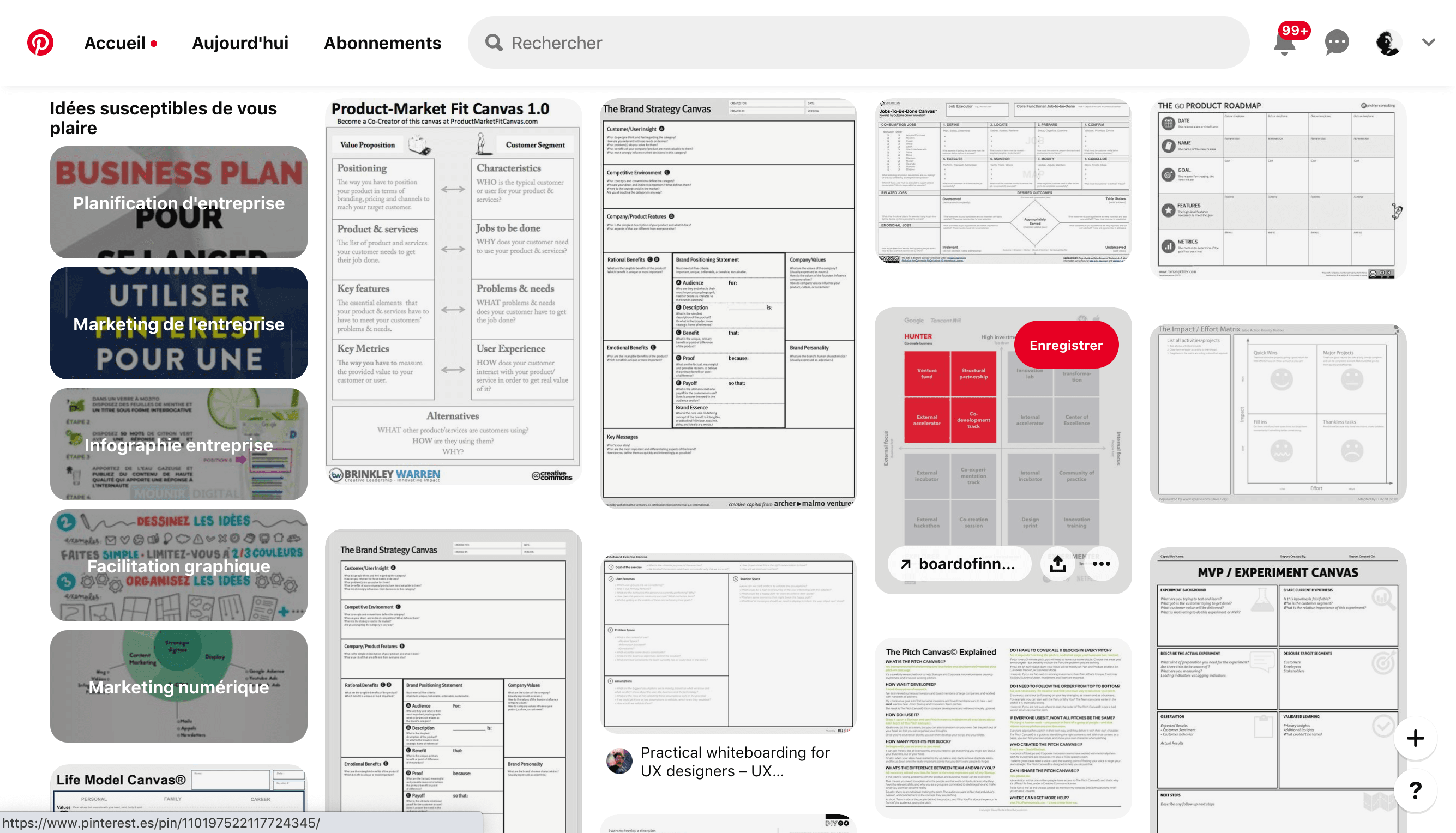 Canvas UX
