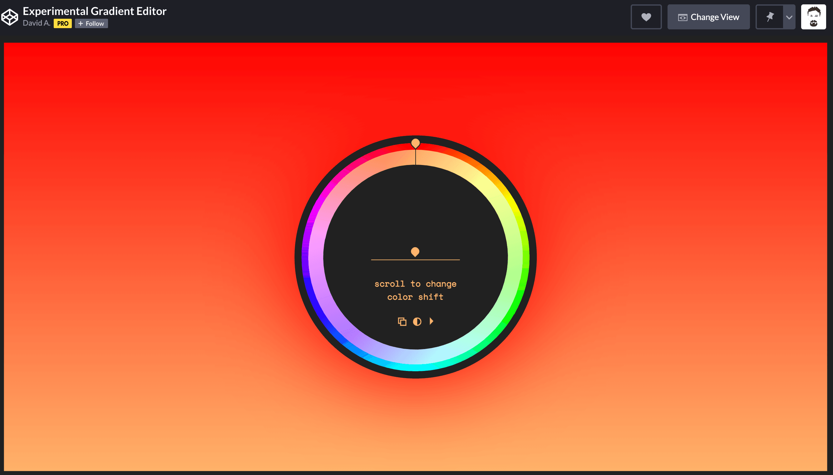 GRADIENT EDITOR
