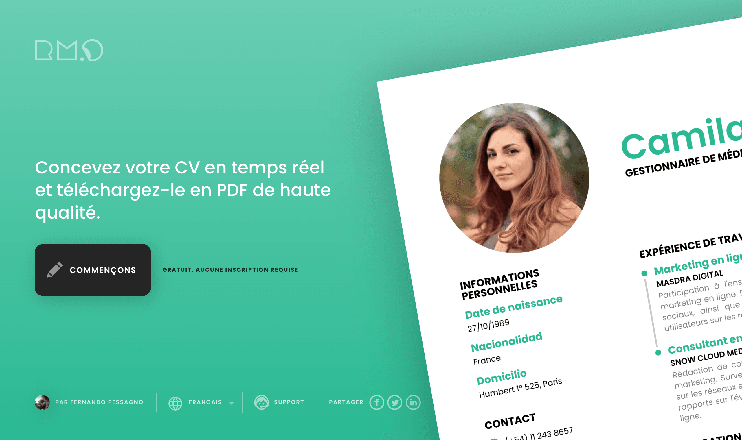 RESUME MAKER