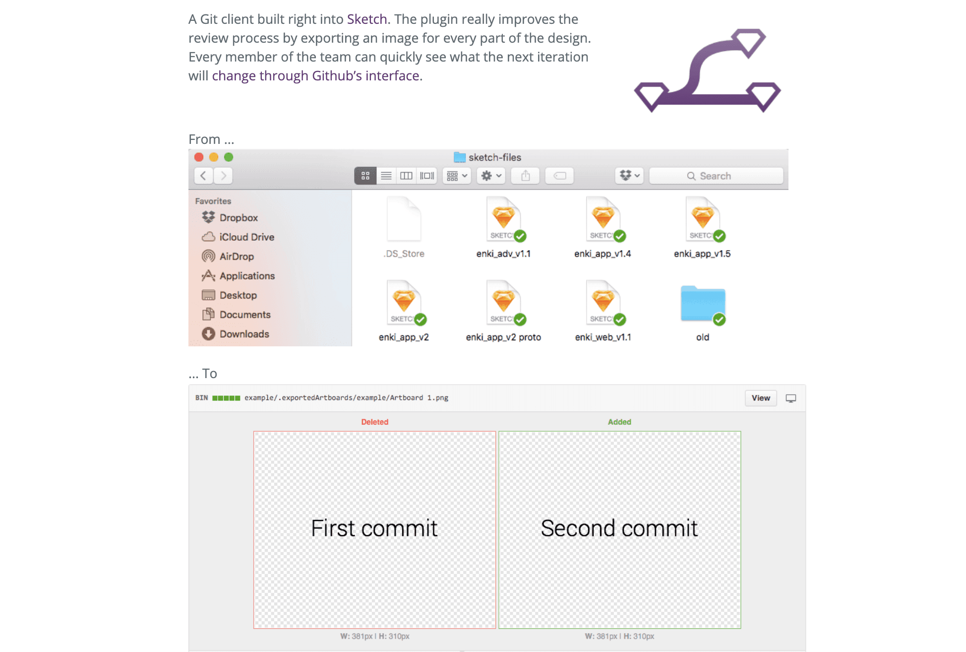 GIT SKETCH PLUGIN