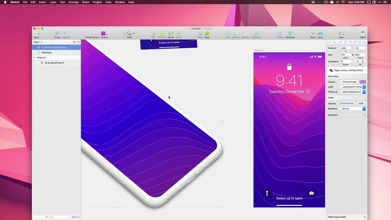 ANGLE sketch plugin