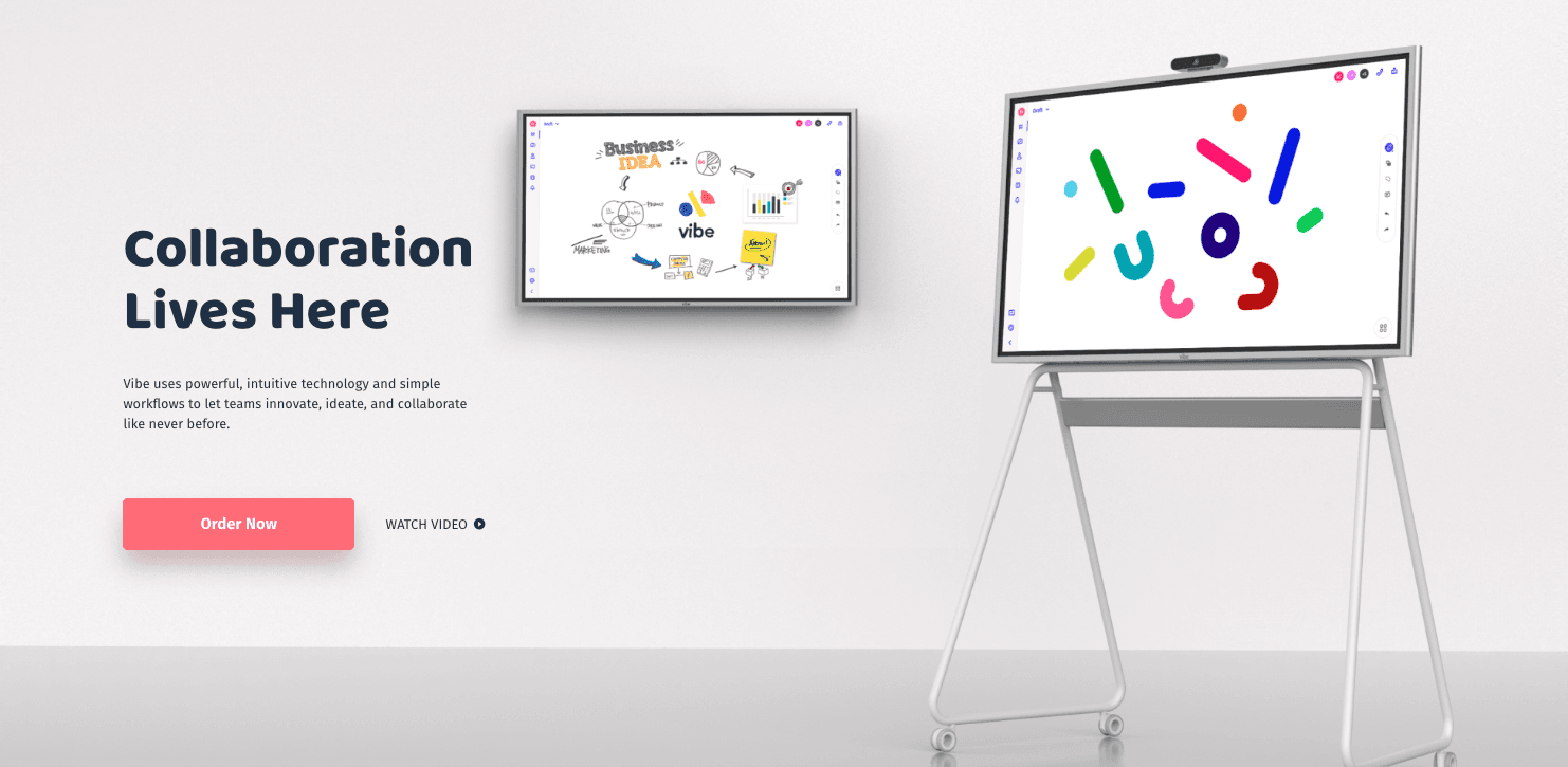 Vibe : Whiteboard moderne