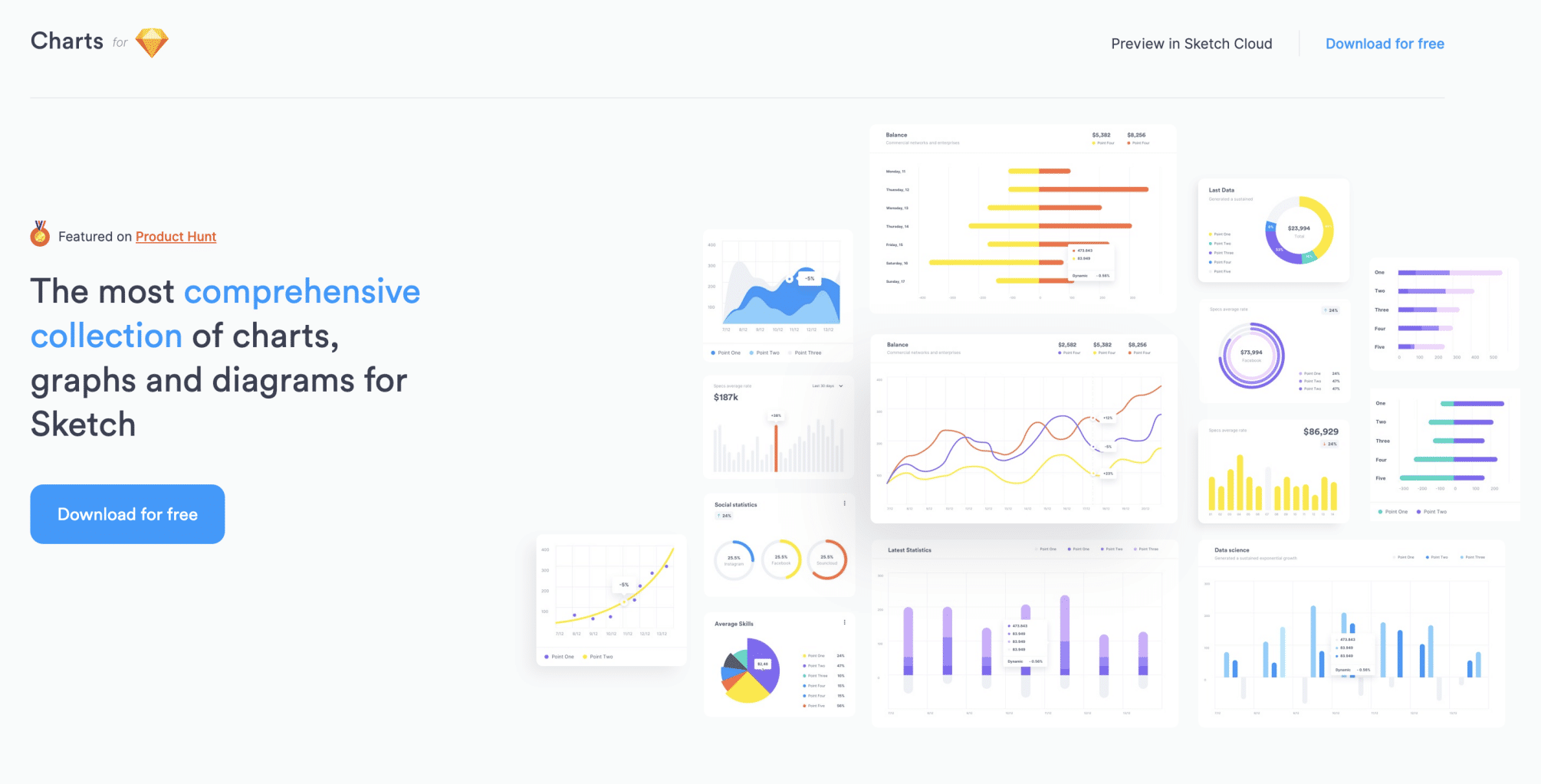 CHARTS For Sketch