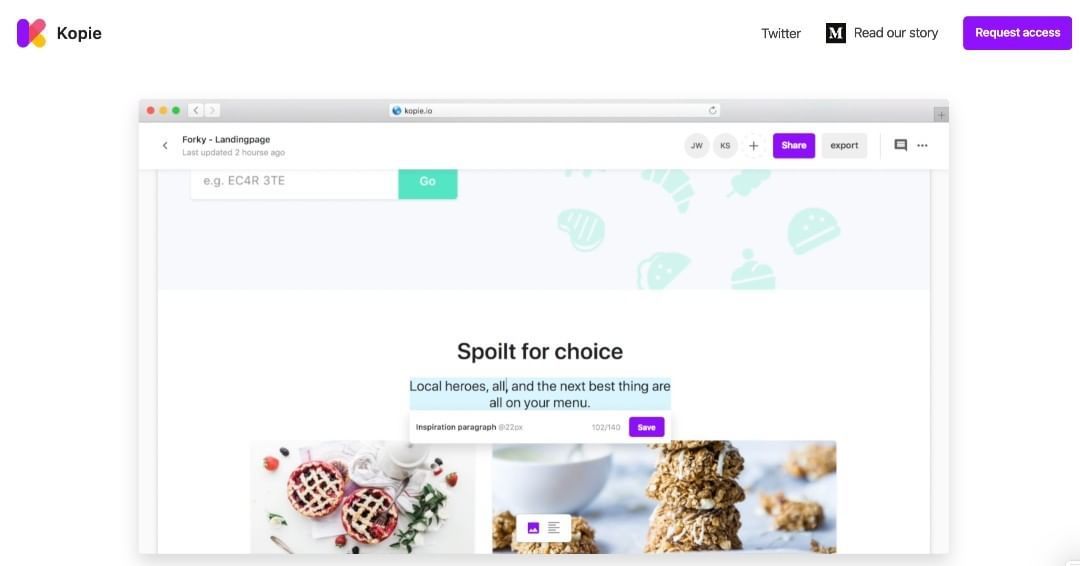KOPIE plugin pour UX Writer