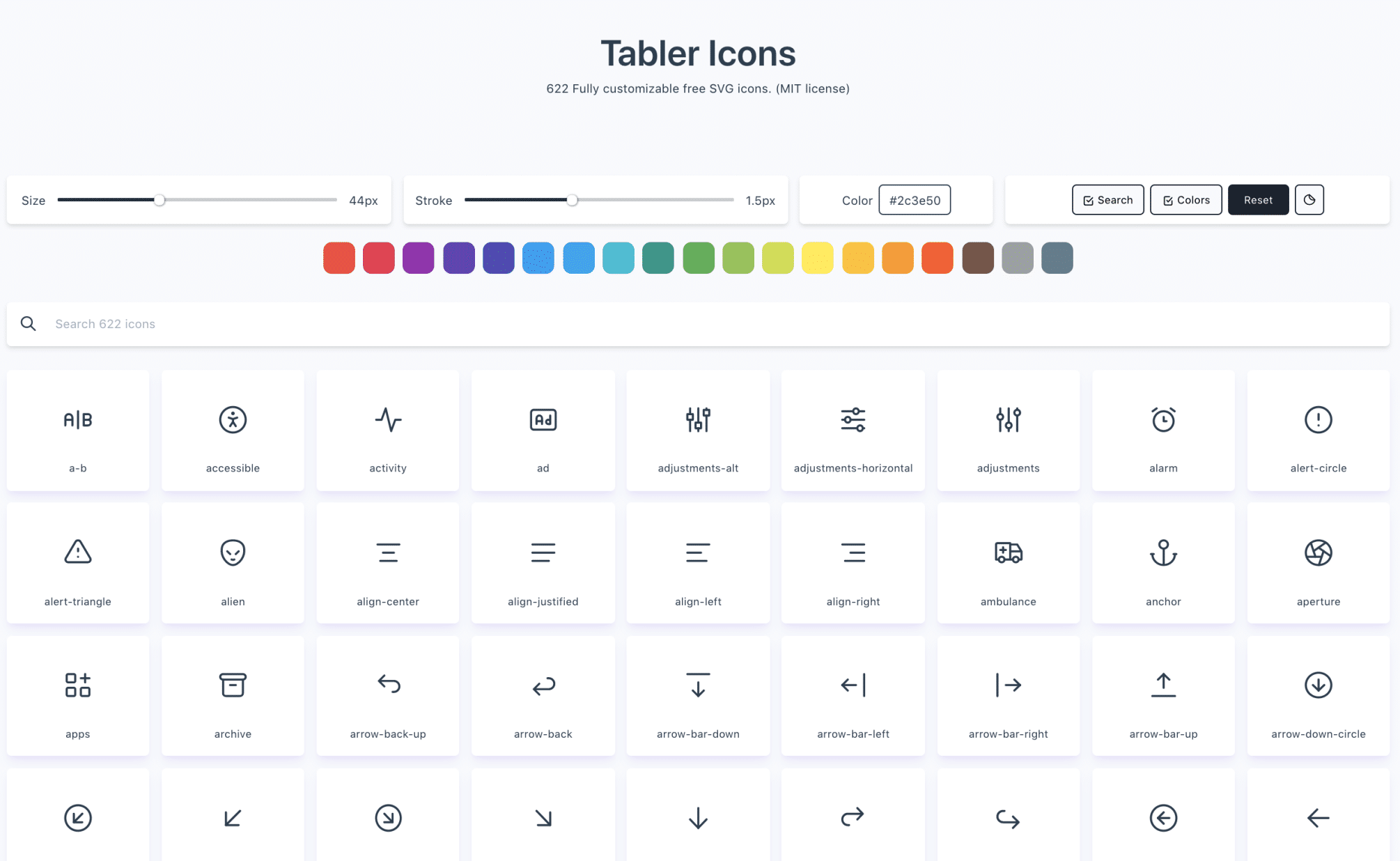 TABLER ICONS