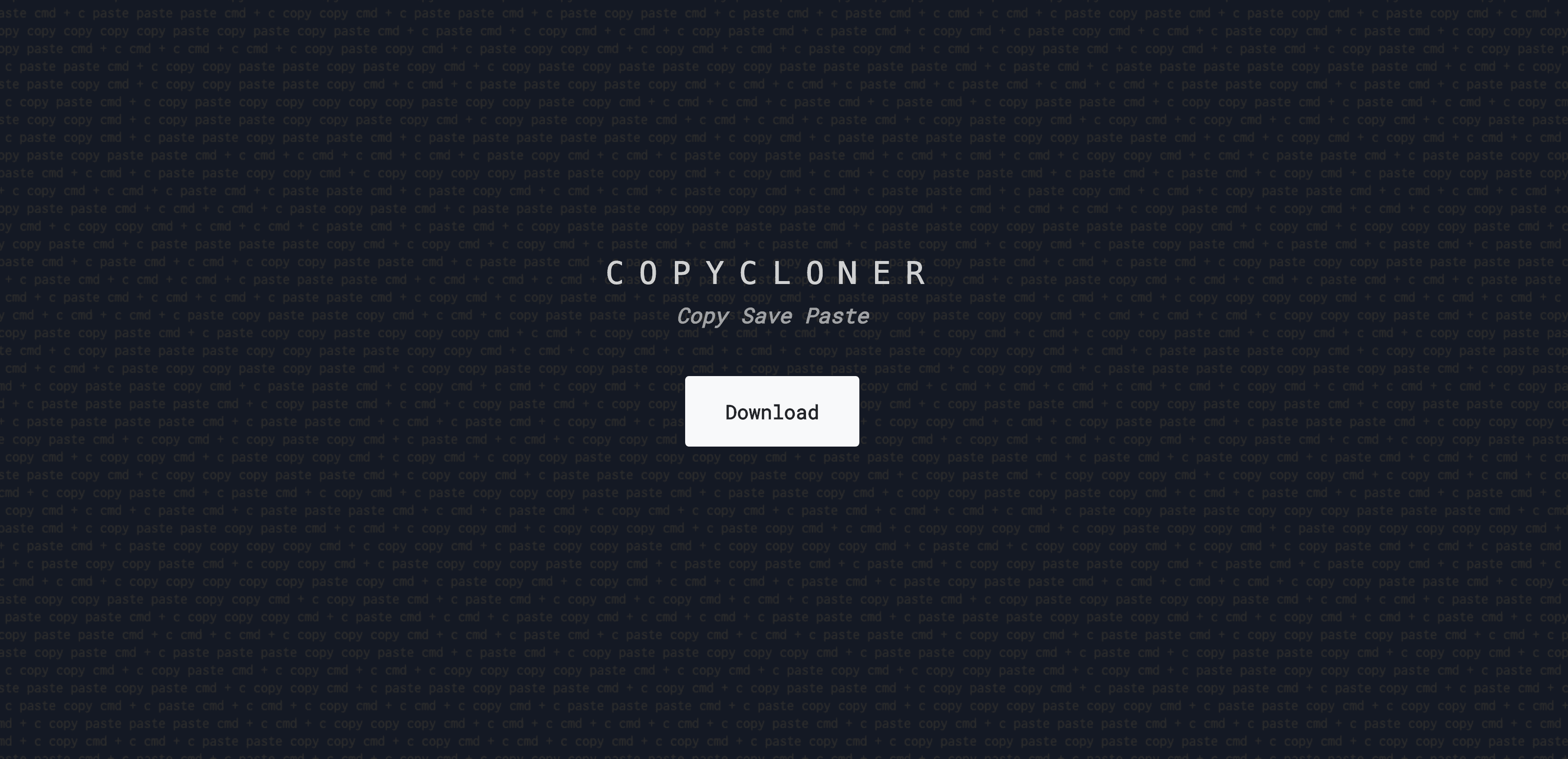 COPYCLONER : Historique du presse papier