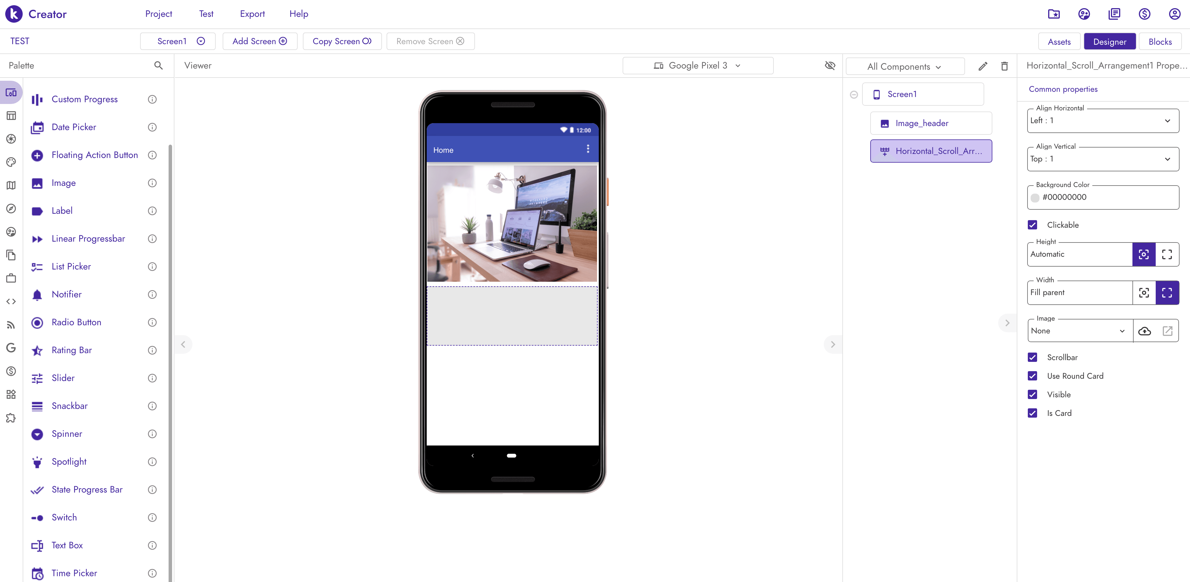 KODULAR : Application mobile NoCode