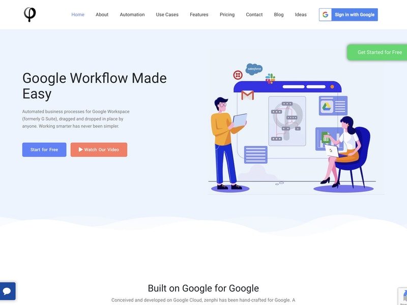 ZENPHI : GoogleWorkspace Automation