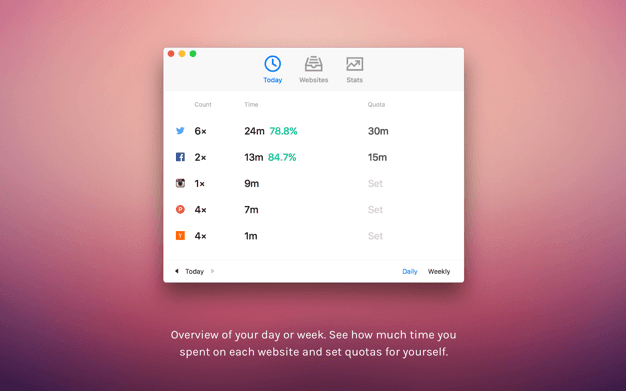 ESCAPE 2 : Trackez votre activité sur MacOS
