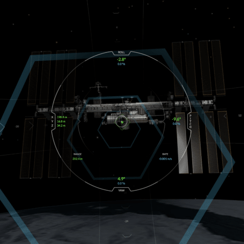 ISS SIM SPACE X
