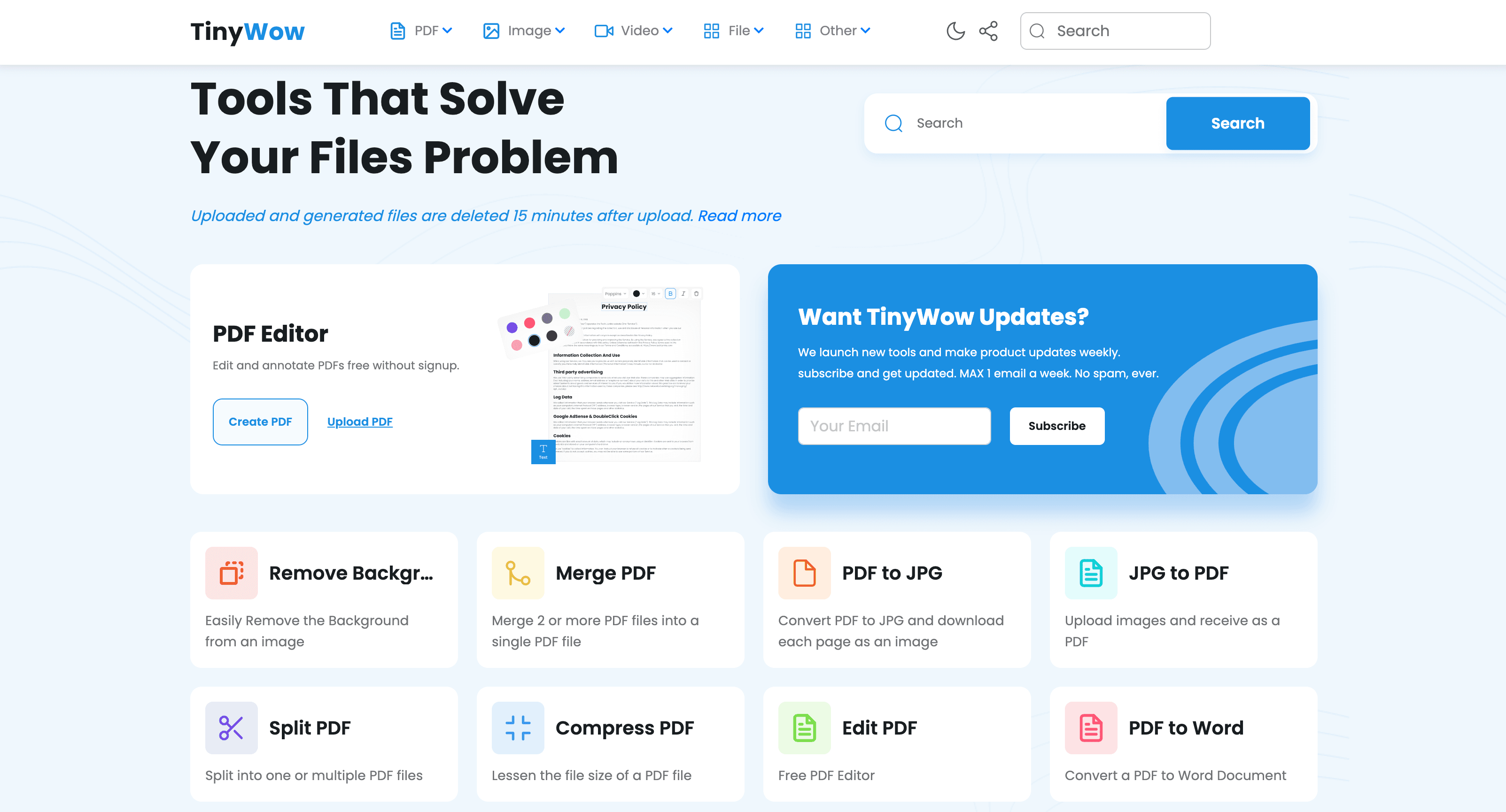 TINYWOW Convertisseur En Ligne Clement MONDARY